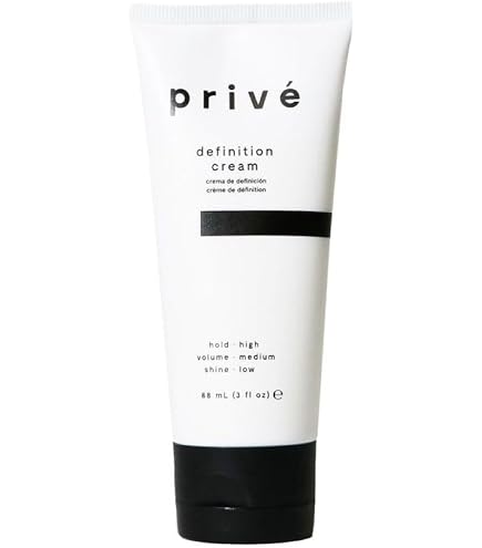 Amazon.com: Prive Curl Cream for Curly Hair - Frizz Control and